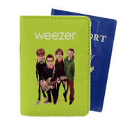 Onyourcases Weezer Custom Passport Wallet Case With Credit Card Holder Awesome Personalized PU Leather Travel Trip Vacation Baggage Cover