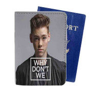 Onyourcases Zach Herron Why Don t We Art Custom Passport Wallet Case With Credit Card Holder Awesome Personalized PU Leather Travel Trip Vacation Baggage Cover