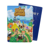 Onyourcases Animal Crossing New Horizons Custom Passport Wallet Case Top With Credit Card Holder Awesome Personalized PU Leather Travel Trip Vacation Baggage Cover