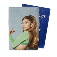 Onyourcases Ariana Grande Art Custom Passport Wallet Case Top With Credit Card Holder Awesome Personalized PU Leather Travel Trip Vacation Baggage Cover
