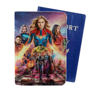 Onyourcases Avengers Endgame Custom Passport Wallet Case Top With Credit Card Holder Awesome Personalized PU Leather Travel Trip Vacation Baggage Cover