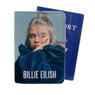 Onyourcases Billie Eilish Art Custom Passport Wallet Case Top With Credit Card Holder Awesome Personalized PU Leather Travel Trip Vacation Baggage Cover