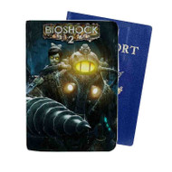 Onyourcases Bioshock 2 Custom Passport Wallet Case Top With Credit Card Holder Awesome Personalized PU Leather Travel Trip Vacation Baggage Cover