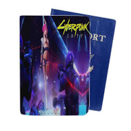 Onyourcases Cyberpunk 2077 Art Custom Passport Wallet Case Top With Credit Card Holder Awesome Personalized PU Leather Travel Trip Vacation Baggage Cover