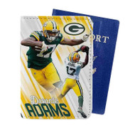 Onyourcases Davante Adams NFL Green Bay Packers Custom Passport Wallet Case Top With Credit Card Holder Awesome Personalized PU Leather Travel Trip Vacation Baggage Cover