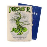Onyourcases Dinosaur Jr Custom Passport Wallet Case Top With Credit Card Holder Awesome Personalized PU Leather Travel Trip Vacation Baggage Cover