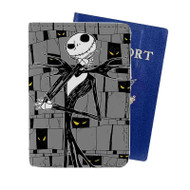 Onyourcases Disney Tim Burton s The Nightmare Before Christmas Custom Passport Wallet Case Top With Credit Card Holder Awesome Personalized PU Leather Travel Trip Vacation Baggage Cover