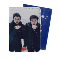 Onyourcases Dolan Twins Custom Passport Wallet Case Top With Credit Card Holder Awesome Personalized PU Leather Travel Trip Vacation Baggage Cover