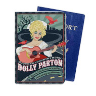 Onyourcases dolly parton Custom Passport Wallet Case Top With Credit Card Holder Awesome Personalized PU Leather Travel Trip Vacation Baggage Cover