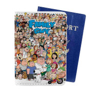 Onyourcases Family Guy All Characters Custom Passport Wallet Case Top With Credit Card Holder Awesome Personalized PU Leather Travel Trip Vacation Baggage Cover