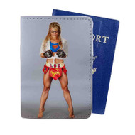 Onyourcases Felice Herrig Super Girl Custom Passport Wallet Case Top With Credit Card Holder Awesome Personalized PU Leather Travel Trip Vacation Baggage Cover