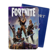 Onyourcases Fortnite Art Custom Passport Wallet Case Top With Credit Card Holder Awesome Personalized PU Leather Travel Trip Vacation Baggage Cover