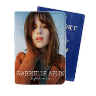 Onyourcases Gabrielle Aplin Custom Passport Wallet Case Top With Credit Card Holder Awesome Personalized PU Leather Travel Trip Vacation Baggage Cover