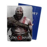 Onyourcases God of War Game Custom Passport Wallet Case Top With Credit Card Holder Awesome Personalized PU Leather Travel Trip Vacation Baggage Cover