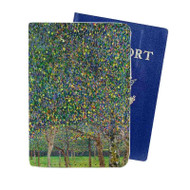 Onyourcases Gustav Klimt Pear Tree Custom Passport Wallet Case Top With Credit Card Holder Awesome Personalized PU Leather Travel Trip Vacation Baggage Cover