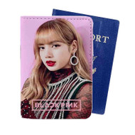 Onyourcases lisa blackpink Custom Passport Wallet Case Top With Credit Card Holder Awesome Personalized PU Leather Travel Trip Vacation Baggage Cover