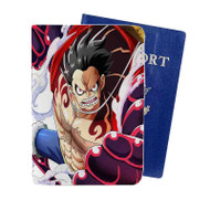 Onyourcases Luffy One Piece Custom Passport Wallet Case Top With Credit Card Holder Awesome Personalized PU Leather Travel Trip Vacation Baggage Cover