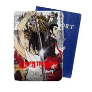 Onyourcases Lupin the Third The Blood Spray of Goemon Ishikawa Custom Passport Wallet Case Top With Credit Card Holder Awesome Personalized PU Leather Travel Trip Vacation Baggage Cover