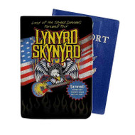 Onyourcases Lynyrd Skynyrd Last of the Street Survivors Farewell Tour Custom Passport Wallet Case Top With Credit Card Holder Awesome Personalized PU Leather Travel Trip Vacation Baggage Cover