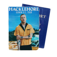Onyourcases Macklemore Gemini US Tour Custom Passport Wallet Case Top With Credit Card Holder Awesome Personalized PU Leather Travel Trip Vacation Baggage Cover