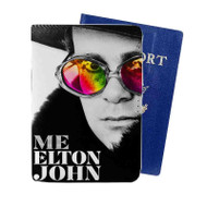 Onyourcases Me Elton John Custom Passport Wallet Case Top With Credit Card Holder Awesome Personalized PU Leather Travel Trip Vacation Baggage Cover