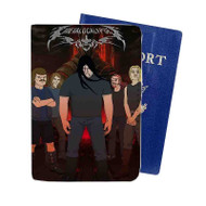 Onyourcases Metalocalypse Custom Passport Wallet Case Top With Credit Card Holder Awesome Personalized PU Leather Travel Trip Vacation Baggage Cover