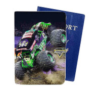 Onyourcases Monster Jam Grave Digger Custom Passport Wallet Case Top With Credit Card Holder Awesome Personalized PU Leather Travel Trip Vacation Baggage Cover