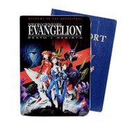 Onyourcases Neon Genesis Evangelion Arts Custom Passport Wallet Case Top With Credit Card Holder Awesome Personalized PU Leather Travel Trip Vacation Baggage Cover