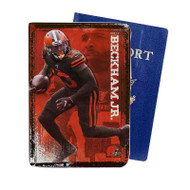 Onyourcases Odell Beckham Jr Cleveland Browns NFL Custom Passport Wallet Case Top With Credit Card Holder Awesome Personalized PU Leather Travel Trip Vacation Baggage Cover
