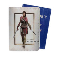 Onyourcases Odyssey Kassandra Assassin s Creed Custom Passport Wallet Case Top With Credit Card Holder Awesome Personalized PU Leather Travel Trip Vacation Baggage Cover