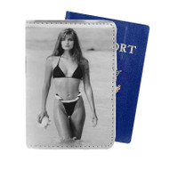 Onyourcases paulina porizkova swimsuit Custom Passport Wallet Case Top With Credit Card Holder Awesome Personalized PU Leather Travel Trip Vacation Baggage Cover
