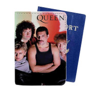 Onyourcases Queen Band Custom Passport Wallet Case Top With Credit Card Holder Awesome Personalized PU Leather Travel Trip Vacation Baggage Cover