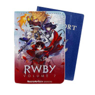 Onyourcases rwby Custom Passport Wallet Case Top With Credit Card Holder Awesome Personalized PU Leather Travel Trip Vacation Baggage Cover