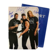 Onyourcases Scott Hall Kevin Nash Hulk Hogan Custom Passport Wallet Case Top With Credit Card Holder Awesome Personalized PU Leather Travel Trip Vacation Baggage Cover