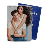 Onyourcases Shawn Mendes and Camila Cabello Custom Passport Wallet Case Top With Credit Card Holder Awesome Personalized PU Leather Travel Trip Vacation Baggage Cover