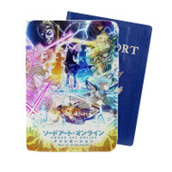 Onyourcases Sword Art Online Alicization War of Underworld Custom Passport Wallet Case Top With Credit Card Holder Awesome Personalized PU Leather Travel Trip Vacation Baggage Cover