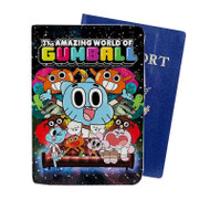 Onyourcases The Amazing World of Gumball Custom Passport Wallet Case Top With Credit Card Holder Awesome Personalized PU Leather Travel Trip Vacation Baggage Cover