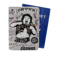 Onyourcases The Goonies Chunk Custom Passport Wallet Case Top With Credit Card Holder Awesome Personalized PU Leather Travel Trip Vacation Baggage Cover