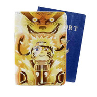 Onyourcases The Nine Tails Jinchuuriki Naruto Shippuden Custom Passport Wallet Case Top With Credit Card Holder Awesome Personalized PU Leather Travel Trip Vacation Baggage Cover