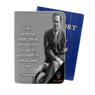 Onyourcases Thomas Wolfe Quotes Custom Passport Wallet Case Top With Credit Card Holder Awesome Personalized PU Leather Travel Trip Vacation Baggage Cover
