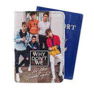 Onyourcases Why Don t We In The Linelight Custom Passport Wallet Case Top With Credit Card Holder Awesome Personalized PU Leather Travel Trip Vacation Baggage Cover