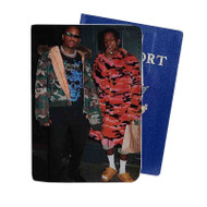 Onyourcases YG and Asap Rocky Custom Passport Wallet Case Top With Credit Card Holder Awesome Personalized PU Leather Travel Trip Vacation Baggage Cover