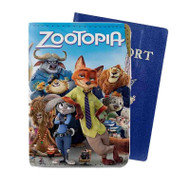 Onyourcases Zootopia Custom Passport Wallet Case Top With Credit Card Holder Awesome Personalized PU Leather Travel Trip Vacation Baggage Cover