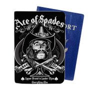 Onyourcases Ace of Spades Custom Passport Wallet Case With Credit Card Holder Top Awesome Personalized PU Leather Travel Trip Vacation Baggage Cover