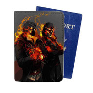 Onyourcases Assassins Creed Syndicate The Frye Twins Custom Passport Wallet Case With Credit Card Holder Top Awesome Personalized PU Leather Travel Trip Vacation Baggage Cover