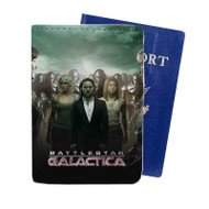 Onyourcases Battlestar Galactica Art Custom Passport Wallet Case With Credit Card Holder Top Awesome Personalized PU Leather Travel Trip Vacation Baggage Cover