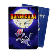 Onyourcases Bunnicula Custom Passport Wallet Case With Credit Card Holder Top Awesome Personalized PU Leather Travel Trip Vacation Baggage Cover