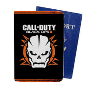 Onyourcases Call Of Duty Black Ops 3 Skull Custom Passport Wallet Case With Credit Card Holder Top Awesome Personalized PU Leather Travel Trip Vacation Baggage Cover