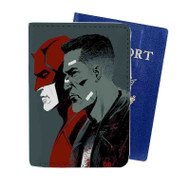 Onyourcases Daredevil Punisher Custom Passport Wallet Case With Credit Card Holder Top Awesome Personalized PU Leather Travel Trip Vacation Baggage Cover