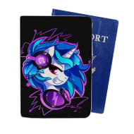 Onyourcases DJ Pon3 My Little Pony Custom Passport Wallet Case With Credit Card Holder Top Awesome Personalized PU Leather Travel Trip Vacation Baggage Cover